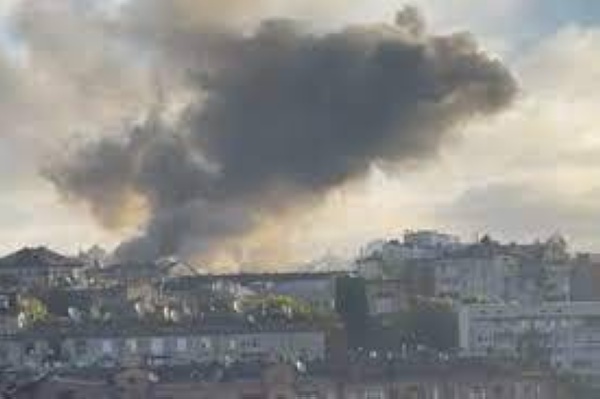 3 انفجارات قوية تهز كييف