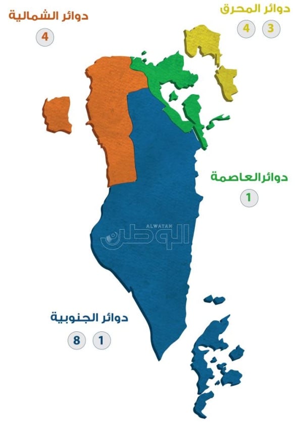 6 دوائر محجوزة لنواب جدد