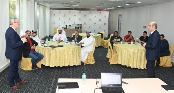 أمن المنافذ تشارك في دورات تدريبية لمشروع المؤتمر الأوروبي للطيران المدني