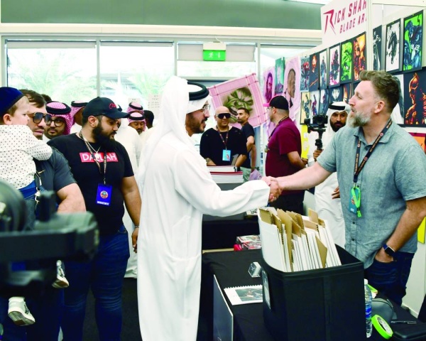 خالد بن حمد يفتتح "بحرين كوميك كون" بنسخته الثالثة