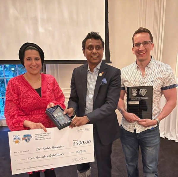 في إنجاز طبي عالمي للبحرين..رولا حسين الأولى بمسابقة الأشعة العضلية الهيكلية