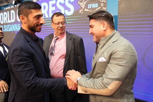 الشيبه يشارك في أعمال كونغرس الاتحاد الدولي لبناء الأجسام بإسبانيا