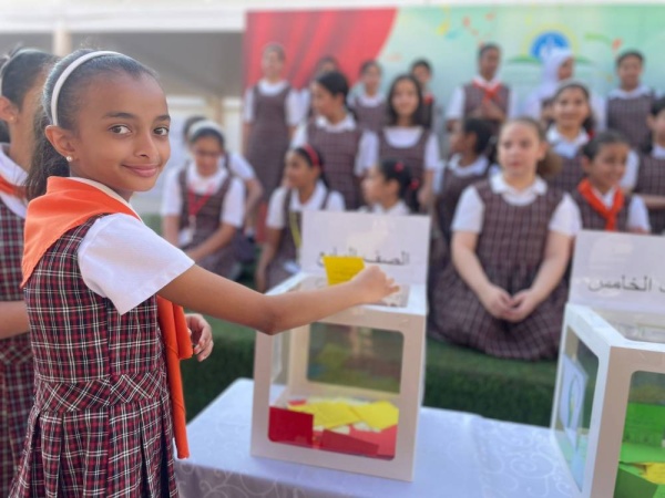 ابتدائية المستقبل تنتخب عضوات مجلسها الطلابي