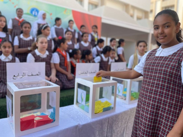 ابتدائية المستقبل تنتخب عضوات مجلسها الطلابي