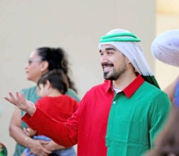 الشماغ العربي يغزو المونديال