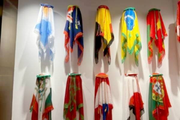 الشماغ العربي يغزو المونديال