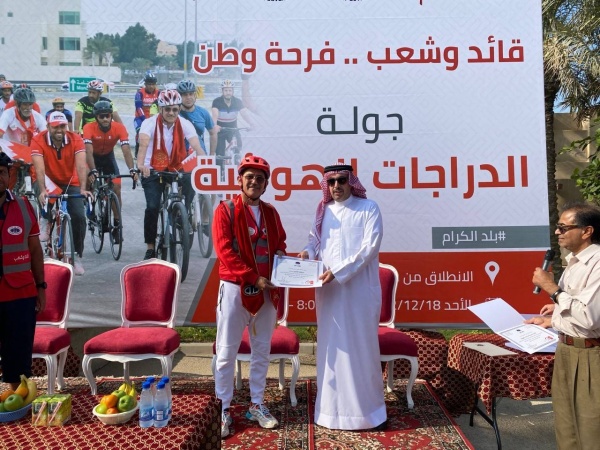 المحافظة الشمالية تنظم جولة بالدراجات الهوائية ضمن الاحتفالات بالأعياد الوطنية