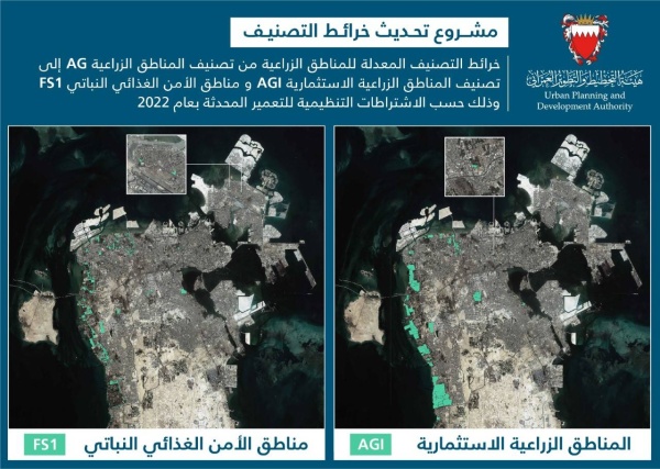 «التخطيط والتطوير العمراني»: بدء تحديث خرائط التصنيف المعتمدة وفق التصانيف المستحدثة