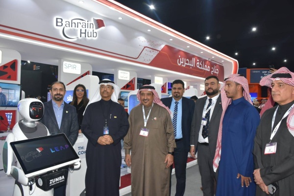 الجناح البحريني بمؤتمر "ليب" بالرياض يبدأ أعماله بمشاركة 20 شركة تقنية