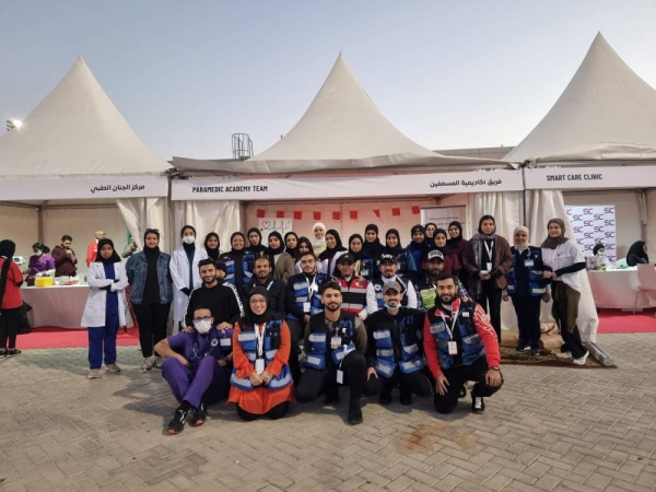 "أكاديمية المسعفين" تشارك في النسخة السابعة من اليوم الرياضي