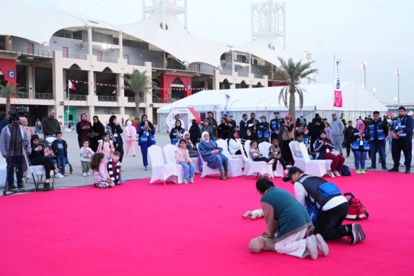 "أكاديمية المسعفين" تشارك في النسخة السابعة من اليوم الرياضي