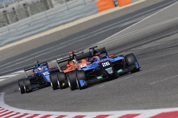 كاش ميني يتصدر ختام  التجارب للفورمولا 2 وغابرييل بروتوليتو في الفورمولا 3