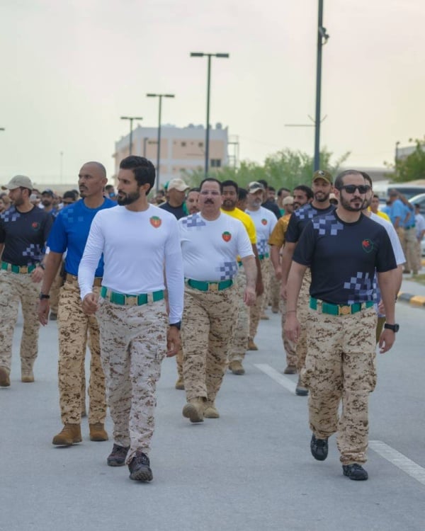 ناصر بن حمد يرعى الاحتفال بيوم الحرس الملكي