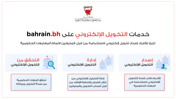 التخويل الإلكتروني متاح الآن لخدمات هيئة التخطيط والتطوير العمراني