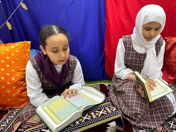 أسبوع ثقافي رمضاني متنوع في ابتدائية البسيتين للبنات