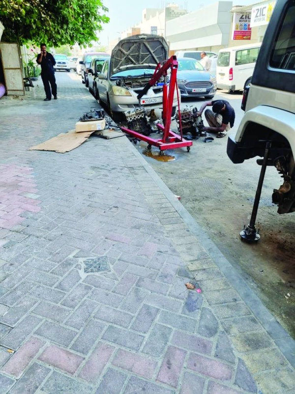 &laquo;عراد الصناعية&raquo;.. عشوائية وفوضى وخلو من المراقبة البلدية والمرورية