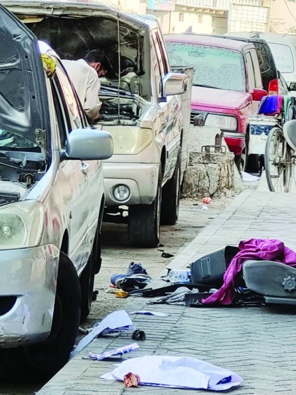 &laquo;عراد الصناعية&raquo;.. عشوائية وفوضى وخلو من المراقبة البلدية والمرورية