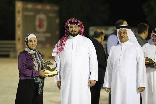 عيسى بن عبدالله يتوج أبطال بطولة فيصل بن حمد لجمال الخيل العربية