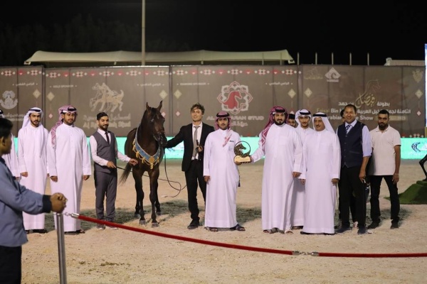 عيسى بن عبدالله يتوج أبطال بطولة فيصل بن حمد لجمال الخيل العربية