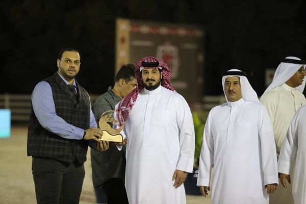 عيسى بن عبدالله يتوج أبطال بطولة فيصل بن حمد لجمال الخيل العربية