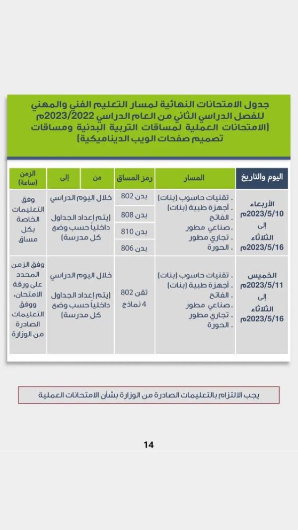 بالصور.. تعرف على مواعيد الامتحانات النهائية للفصل الثاني لجميع المراحل