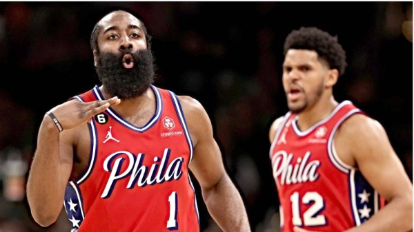 سيكسرز يقهر سلتيكس في ليلة تاريخية لهاردن