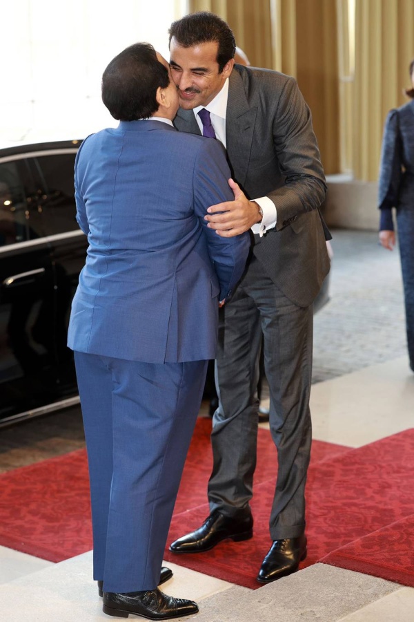 الملك يحضر حفل الاستقبال الذي أقيم بمناسبة تتويج الملك تشارلز الثالث ملكاً للمملكة المتحدة