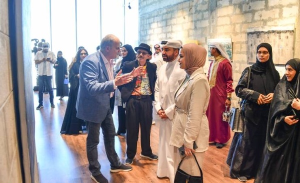 معرض الفنان السوري الدكتور نزار صابور بغالري ألوان الشرق