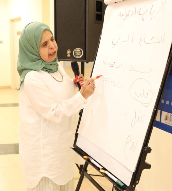 د.أمل الجودر تؤكد على أهمية ممارسة الرياضة في المنزل