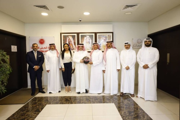 رئيس اتحاد السلة يلتقي برئيس نادي النجمة