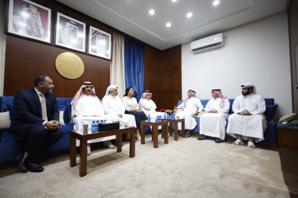 رئيس اتحاد السلة يلتقي برئيس نادي النجمة