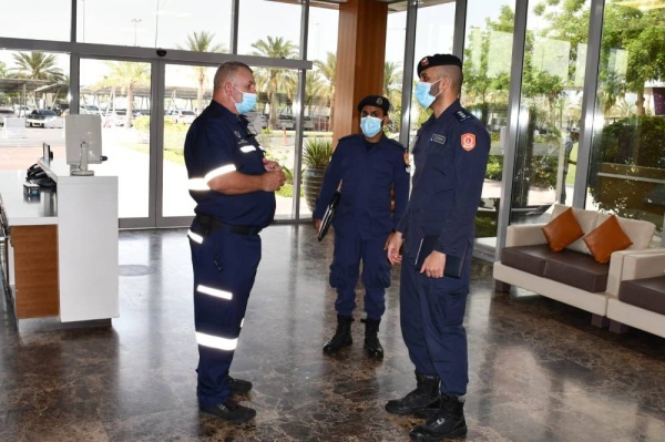 الدفاع المدني تنفذ حملة توعوية وتفتيشية على مواقع المواد المشعة بالمنشآت الصحية