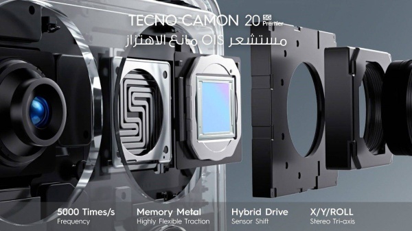 Tecno introduces Camon 20 with advanced anti-shake OIS sensor technology