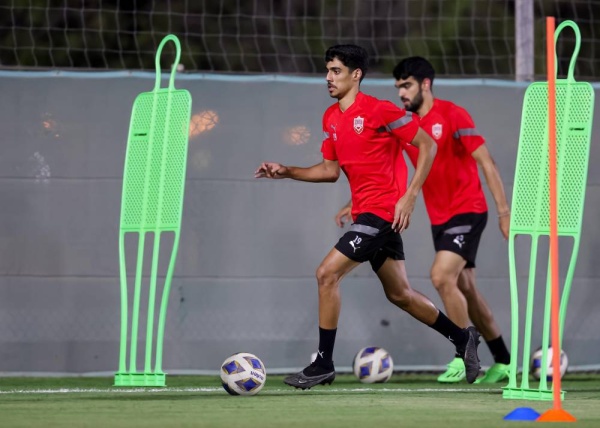 "الأحمر" يستعد لودية الكويت الدولية في دبي