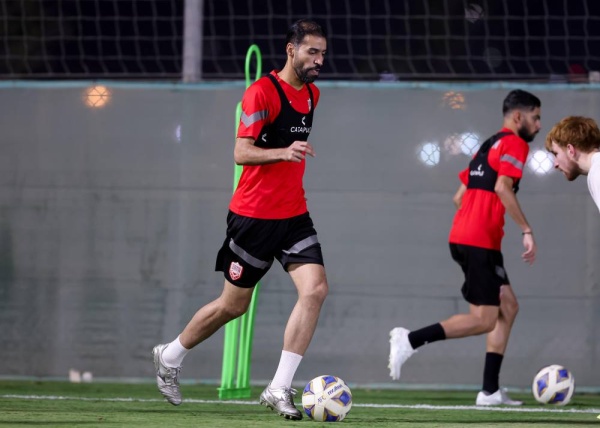 "الأحمر" يستعد لودية الكويت الدولية في دبي