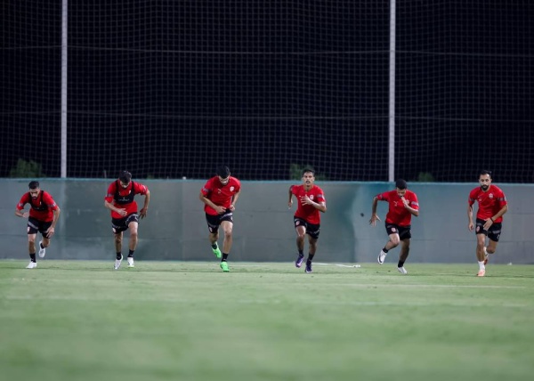 "الأحمر" يستعد لودية الكويت الدولية في دبي