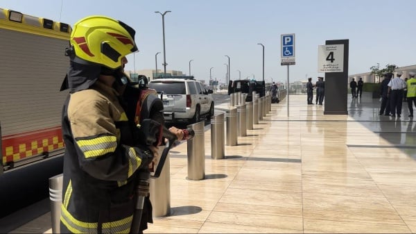 شرطة المطار تنفذ تمريناً افتراضياً لقياس الجاهزية وسرعة الاستجابة