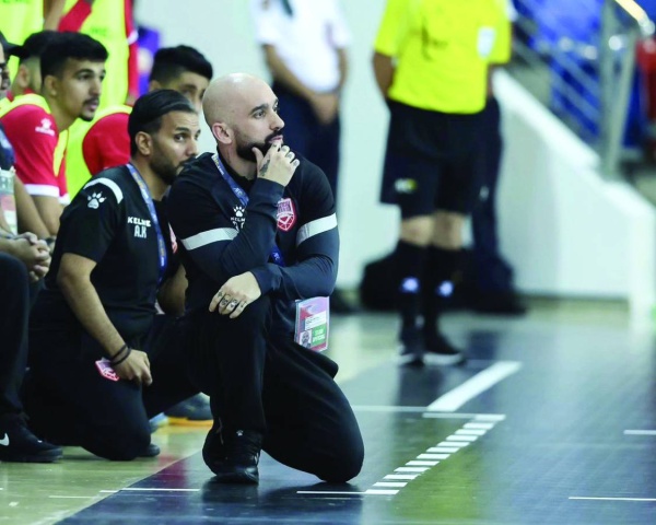 أحمر الصالات يلاقي بروناي للعبور بسلام