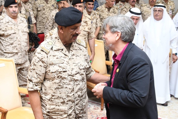 تحت رعاية القائد العام.. البروفيسور روي كاساجراندا يلقي محاضرة بعنوان "الصحابي الجليل خالد بن الوليد رضي الله عنه .. حروب الردة ومسرح العراق"&lrm;