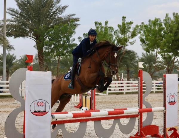 فريق وزارة الداخلية لقفز الحواجز يحقق المركز الأول في المسابقة الكبرى في بطولة الاتحاد الملكي للفروسية وسباقات القدرة