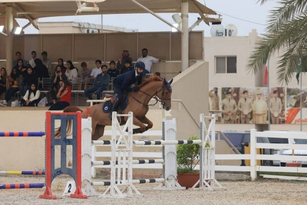 فريق وزارة الداخلية لقفز الحواجز يحقق المركز الأول في المسابقة الكبرى في بطولة الاتحاد الملكي للفروسية وسباقات القدرة