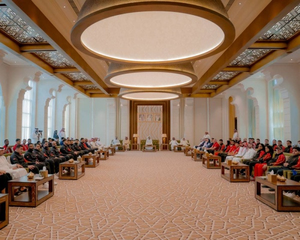 خالد بن حمد : القطاع الرياضي يحظى بكل الدعم لتعزيز قدرة المنتخبات على تحقيق الإنجازات