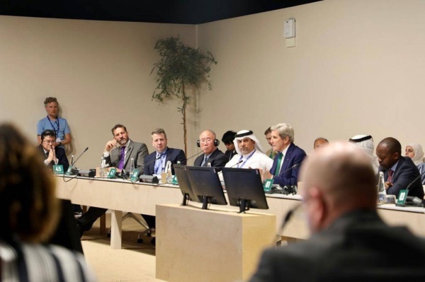 COP28 شارك وزير النفط والبيئة في اجتماع المائدة المستديرة الوزاري بشأن مبادرة تحدي إدارة الكربون