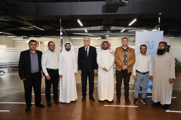 وفد من جامعة الملك فهد للبترول والمعادن يزور مركز ناصر للتأهيل والتدريب المهني