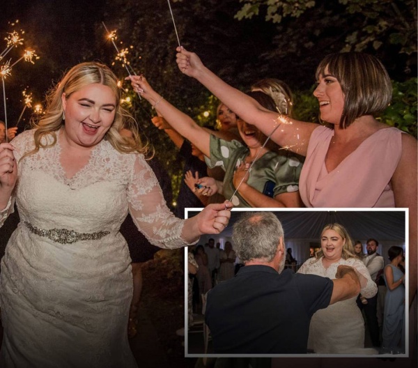 دفعت 13 ألف دولار ولم يحضر العريس.. بريطانية تخلى عنها عريسها قبل دقائق من فرحها فاستكملت الحفل رفقة أهلها⁣
⁣