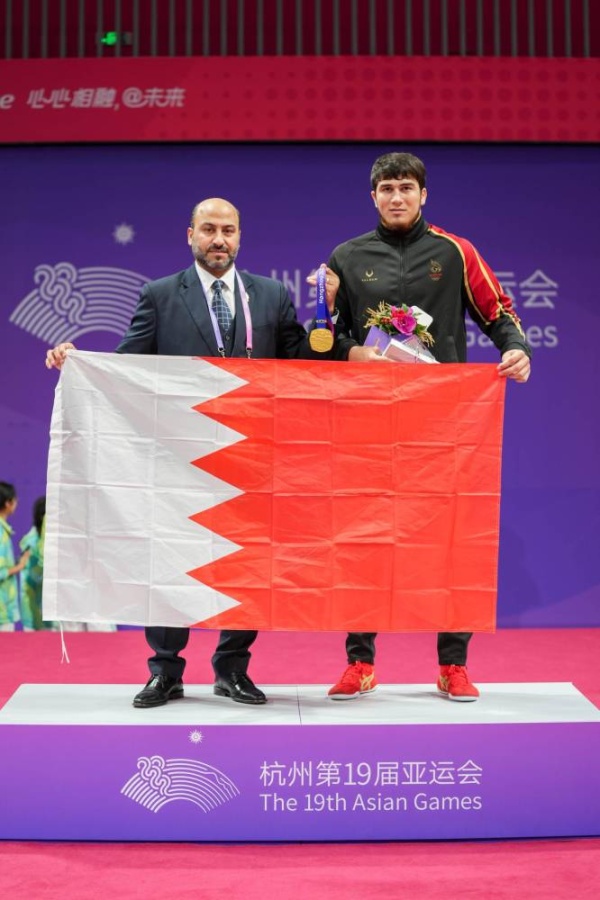 البطل أحمد تاج الدين أفضل مصارع في 2023