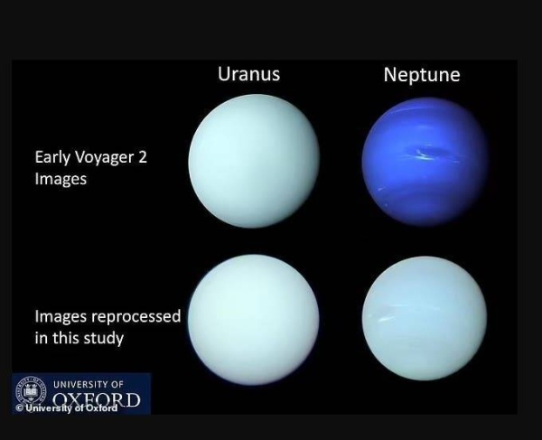 صور مذهلة.. شاهد نبتون وأورانوس بألوانهما الحقيقية