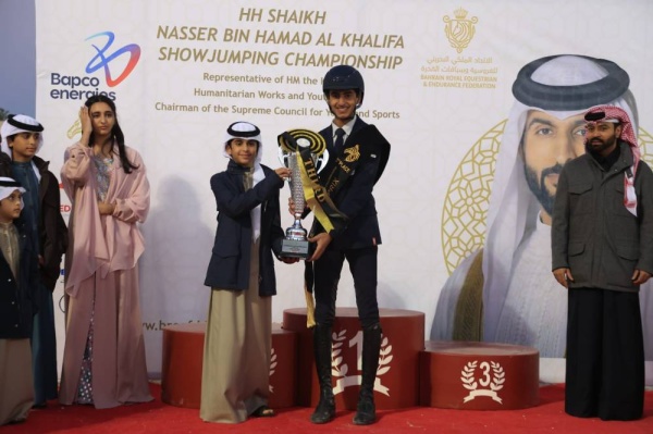 فريق وزارة الداخلية يفوز ببطولة ناصر بن حمد لقفز الحواجز