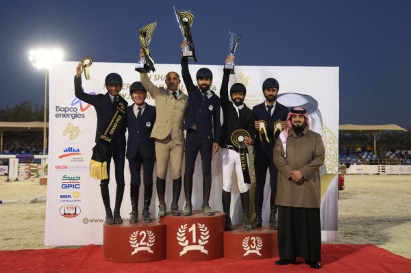 فريق وزارة الداخلية يفوز ببطولة ناصر بن حمد لقفز الحواجز