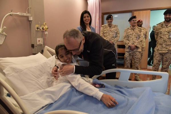 إدارة الخدمات الطبية الملكية تستقبل الرئيس التنفيذي للفورمولا ون